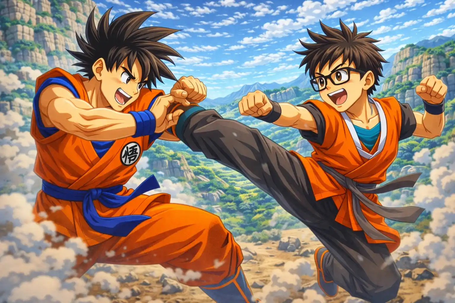 Goku e Miguel